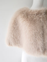 【伊勢丹新宿店先行発売】LAUREN FAUX FUR CAPE