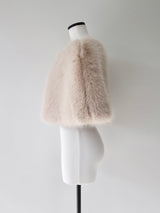 【伊勢丹新宿店先行発売】LAUREN FAUX FUR CAPE