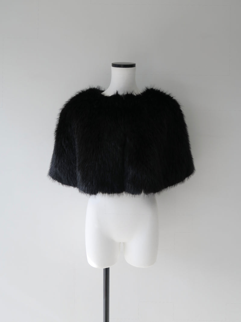 【伊勢丹新宿店先行発売】LAUREN FAUX FUR CAPE