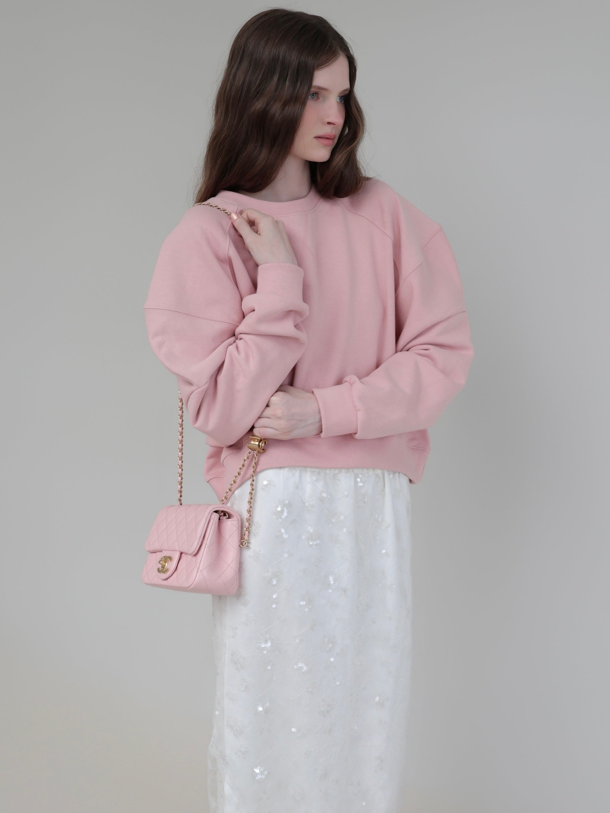 AMOMMA PUFF SLEEVE SWEAT 起毛なし ホワイト PUFF SLEEVE SWEAT - 起毛なし - – AMOMMA