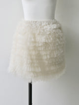 【伊勢丹新宿店先行発売】AUDREY TULLE MINI SKIRT