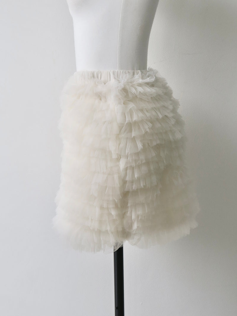 【伊勢丹新宿店先行発売】AUDREY TULLE MINI SKIRT