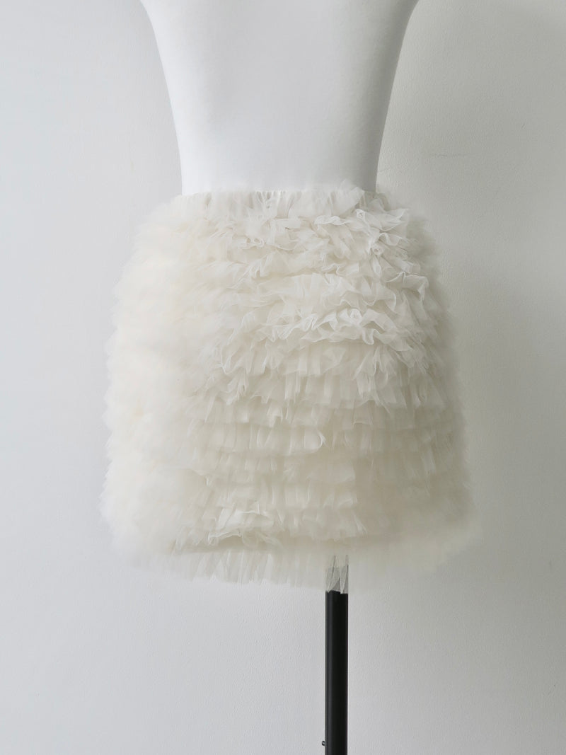 【伊勢丹新宿店先行発売】AUDREY TULLE MINI SKIRT
