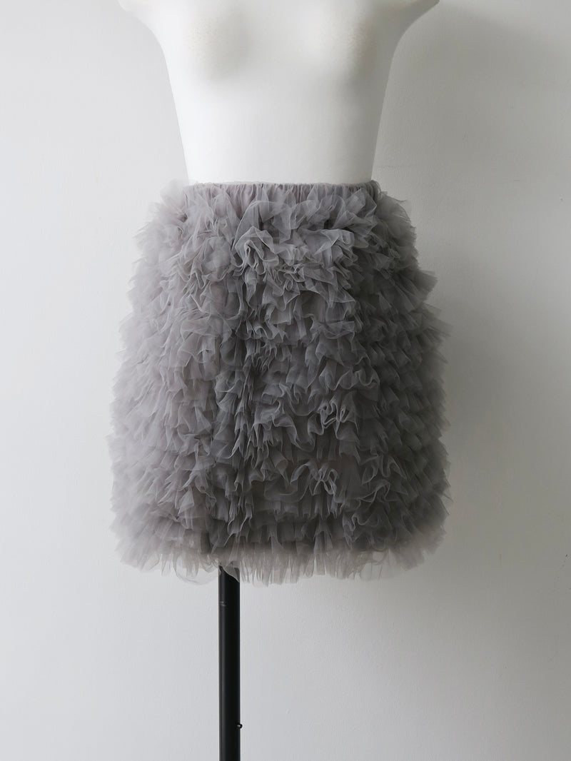 【伊勢丹新宿店先行発売】AUDREY TULLE MINI SKIRT