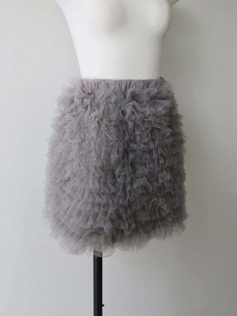 【伊勢丹新宿店先行発売】AUDREY TULLE MINI SKIRT