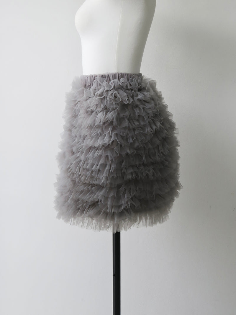 【伊勢丹新宿店先行発売】AUDREY TULLE MINI SKIRT