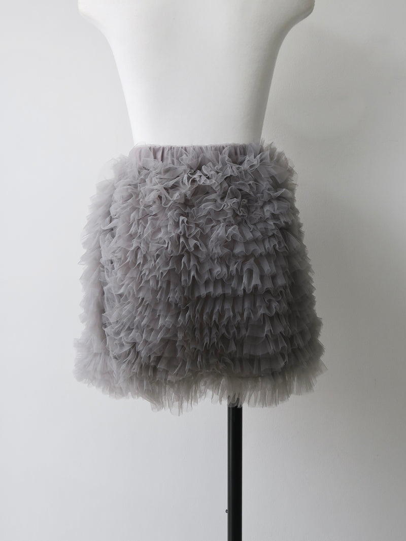 【伊勢丹新宿店先行発売】AUDREY TULLE MINI SKIRT