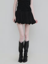 VOLUME GATHER MINI SKORT
