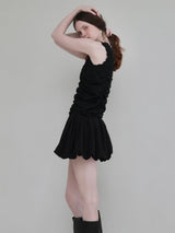 VOLUME GATHER MINI SKORT