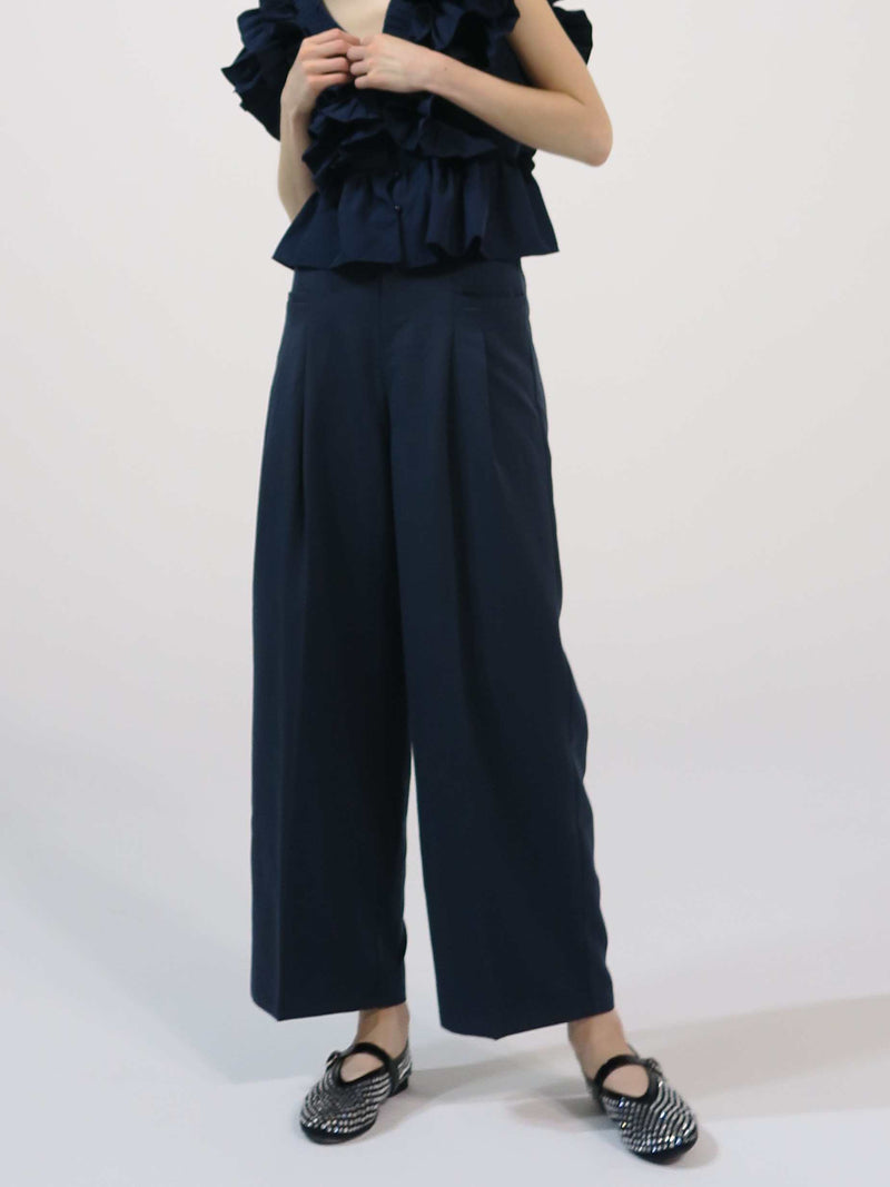 【阪急うめだ本店 POP UP】BASIC WIDE TUCK PANTS