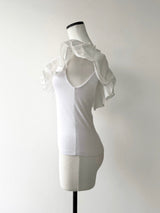 RAFFLE FRILL ONE SHOULDER TOPS