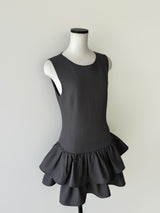 FRILL HEM MINI DRESS