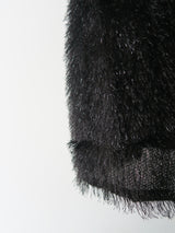FEATHER SHAGGY DRESS