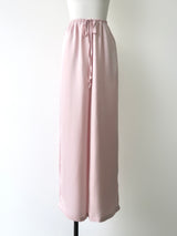 SATIN CAMI PANTS SET