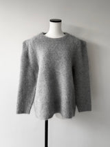 WOOL PUFF SHOULDER KNIT