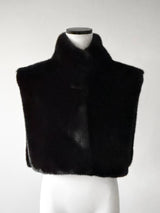 MINK LIKE NECK WARMER VEST