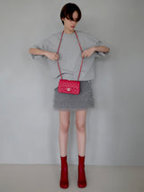 [ SAMPLE SALE ] AUDREY TULLE MINI SKIRT ( IVORY )