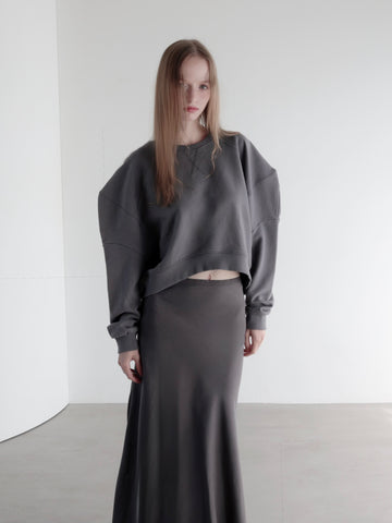 PUFF SLEEVE SWEAT - 起毛なし - – AMOMMA