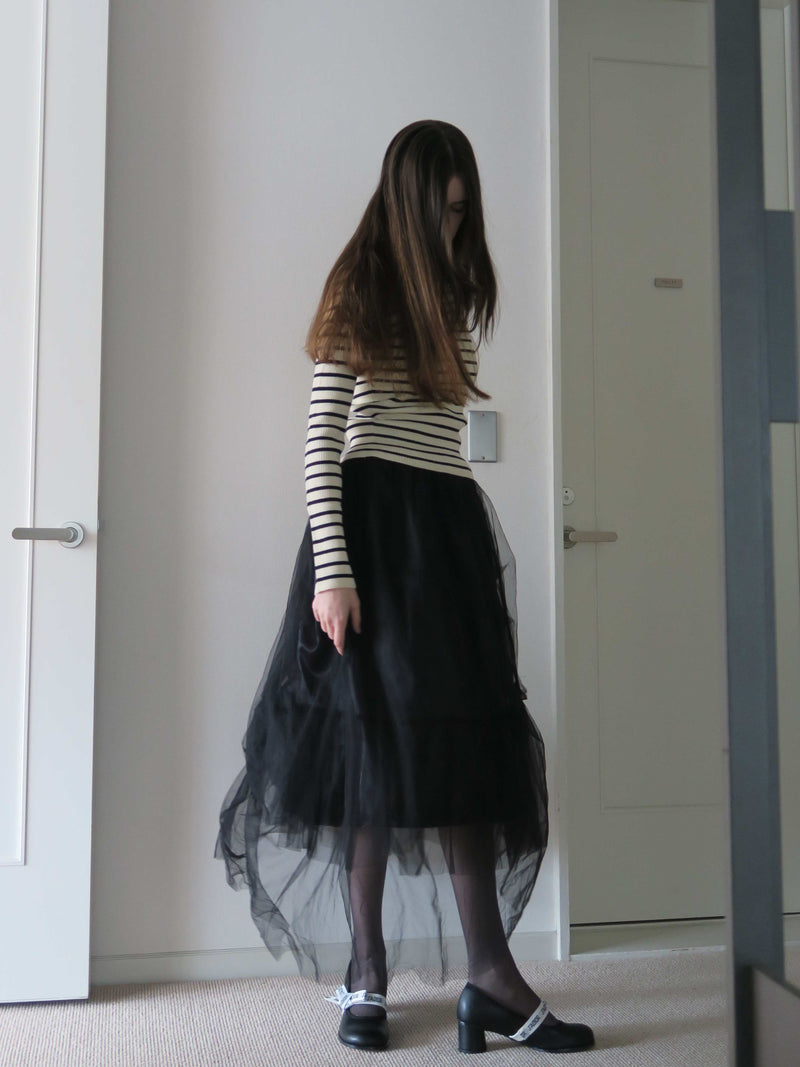 【阪急うめだ本店POP UP】DRAPE TULLE SKIRT