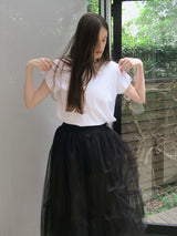 【阪急うめだ本店POP UP】DRAPE TULLE SKIRT