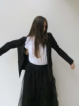 新作【阪急うめだ本店POP UP】 SPANGLE LACE WRAP SKIRT