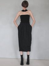 [ SAMPLE SALE ] NECK BELT KNIT BARE TOP