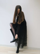 予約【阪急うめだ本店POP UP】 TIERED TULLE SKIRT