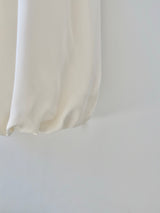 satin cocoon skirt