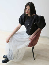 【阪急うめだ本店POP UP】DRAPE TULLE SKIRT