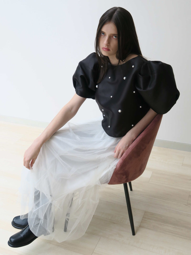 【阪急うめだ本店POP UP】DRAPE TULLE SKIRT