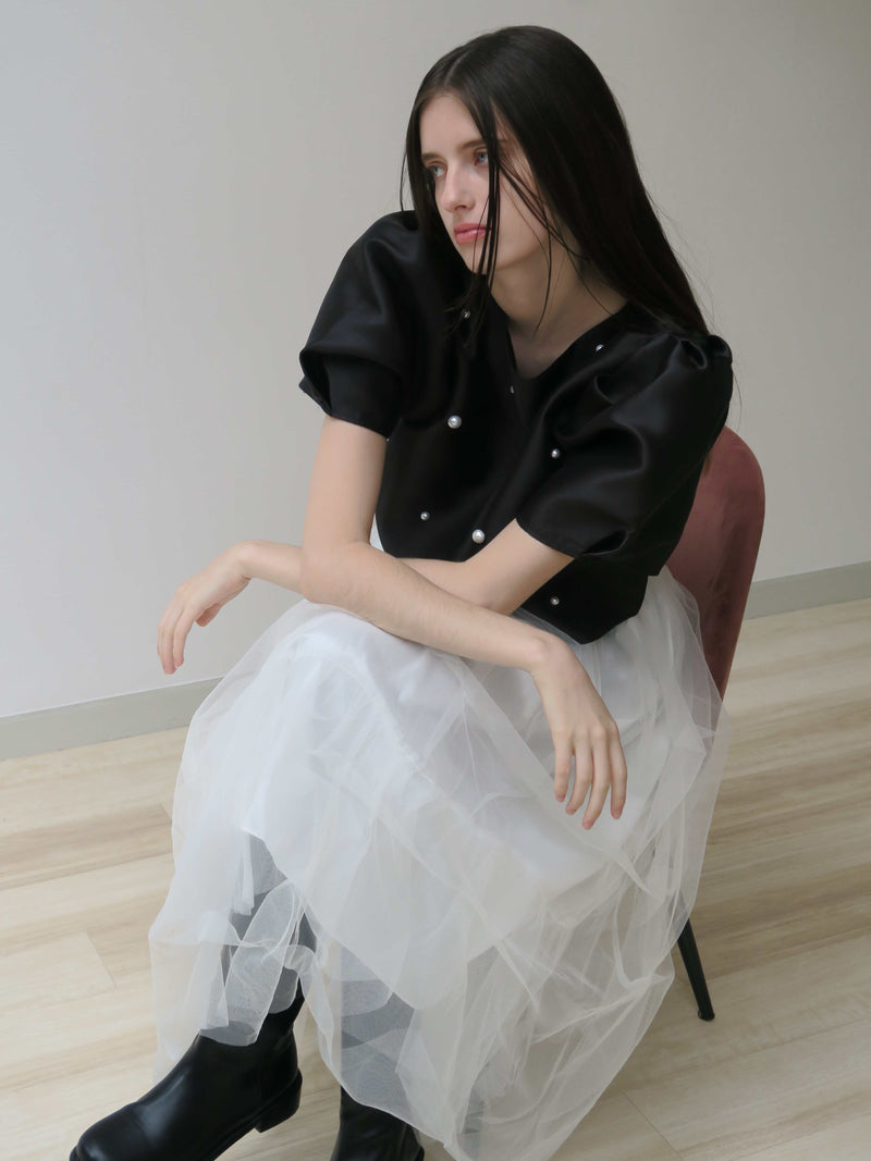 【阪急うめだ本店POP UP】DRAPE TULLE SKIRT