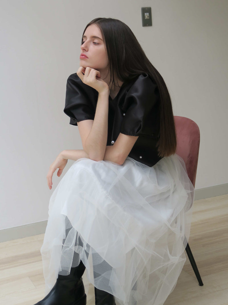 【阪急うめだ本店POP UP】DRAPE TULLE SKIRT