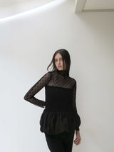 【阪急うめだ本店 POP UP】SHEER DOT TURTLE TOPS