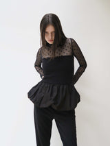 【阪急うめだ本店 POP UP】SHEER DOT TURTLE TOPS