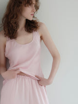 SATIN CAMI PANTS SET