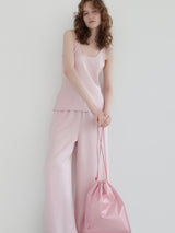 SATIN CAMI PANTS SET