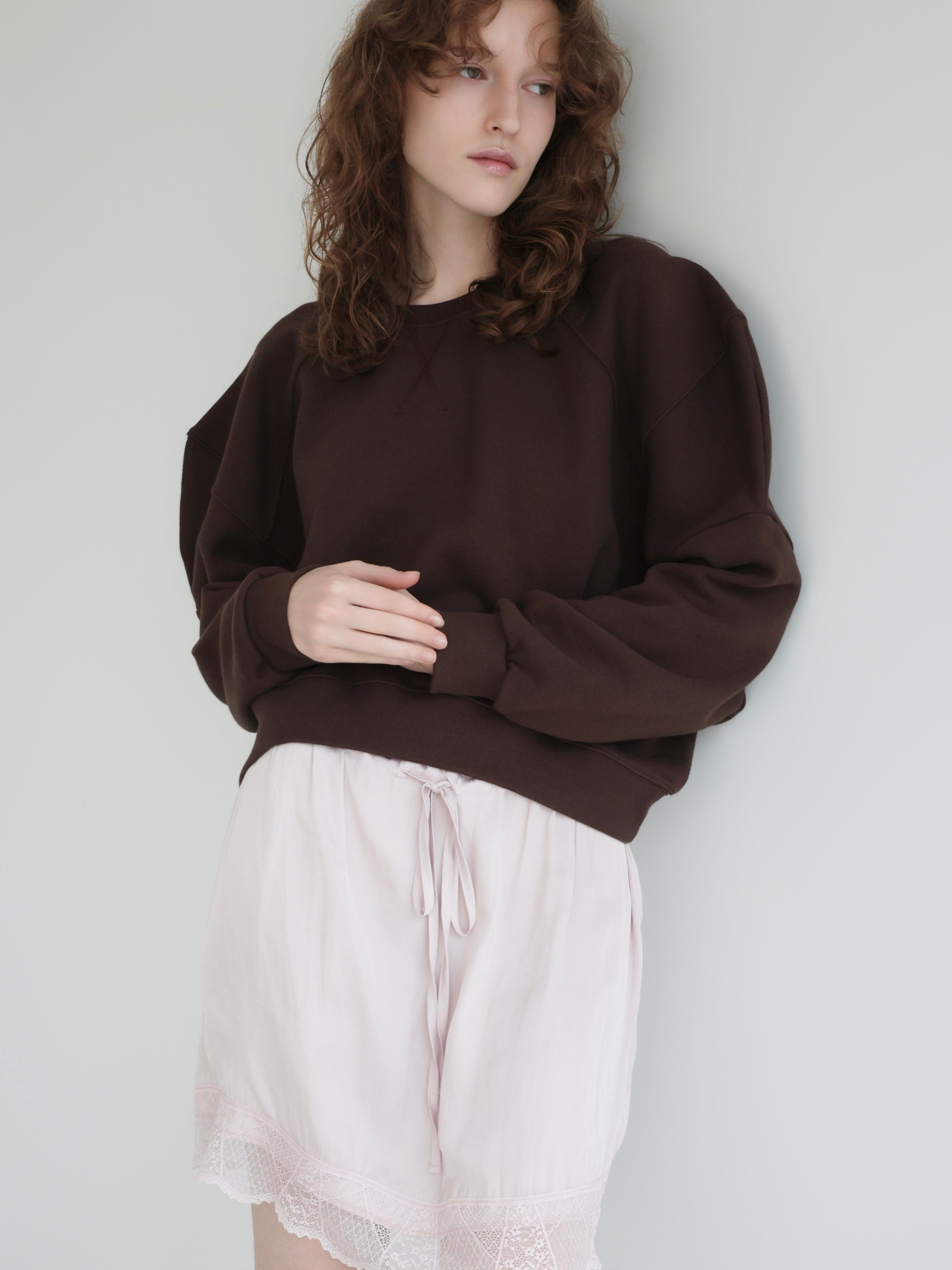AMOMMA PUFF SLEEVE SWEAT パフスリーブスウェット PUFF SLEEVE SWEAT - 起毛なし - – AMOMMA