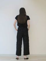 新作【阪急うめだ本店POP UP】JACQUARD TUCK PANTS