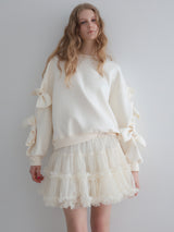 AUDREY TIERED TULLE SKIRT