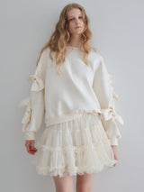 AUDREY TIERED TULLE SKIRT