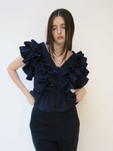 RAFFLE FRILL TOPS