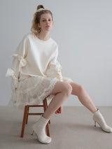 AUDREY TIERED TULLE SKIRT