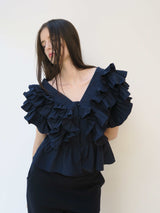 RAFFLE FRILL TOPS