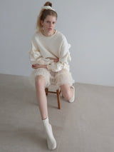 AUDREY TIERED TULLE SKIRT