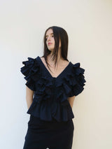 RAFFLE FRILL TOPS