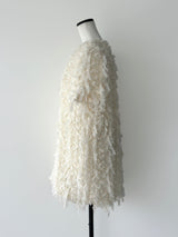 FRILL TEXTURE MINI DRESS