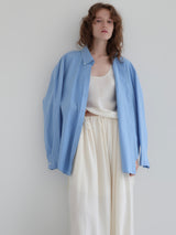 [ SAMPLE SALE ] COLOR COTTON OVER SHIRT