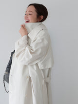 DOUBLE COLLAR TRENCH COAT