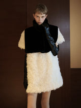 CANDY MINI FUR DRESS