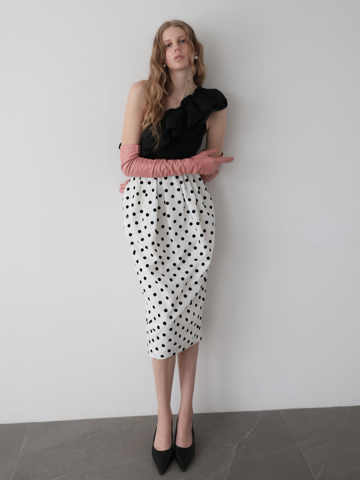 スカート swane AMOMMA volume tulle flare skirt Crocheted Maxi Skirt – Ashley Stewart